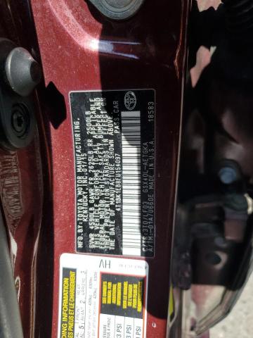 4T1BK1EB8FU154097 - 2015 TOYOTA AVALON XLE MAROON photo 12