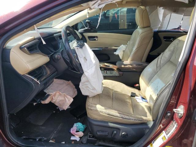 4T1BK1EB8FU154097 - 2015 TOYOTA AVALON XLE MAROON photo 7