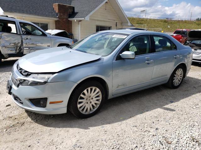 3FADP0L33BR141723 - 2011 FORD FUSION HYBRID BLUE photo 1