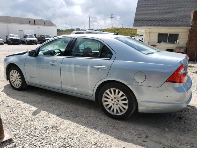 3FADP0L33BR141723 - 2011 FORD FUSION HYBRID BLUE photo 2