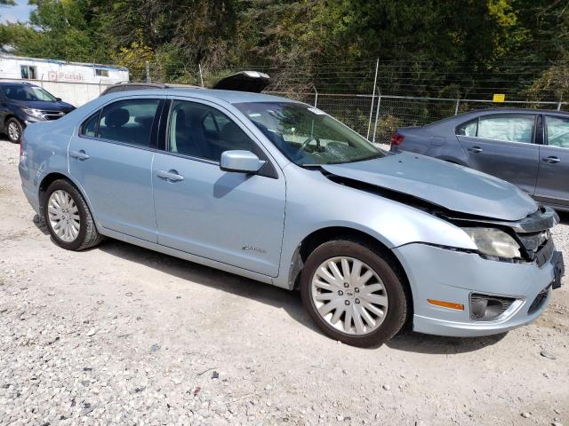 3FADP0L33BR141723 - 2011 FORD FUSION HYBRID BLUE photo 4