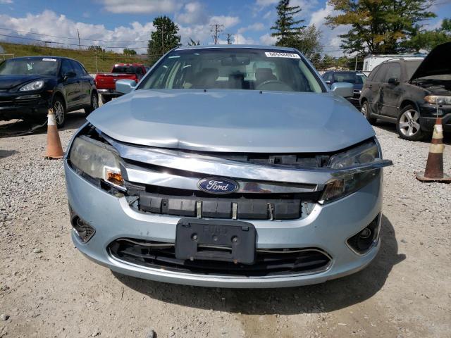 3FADP0L33BR141723 - 2011 FORD FUSION HYBRID BLUE photo 5