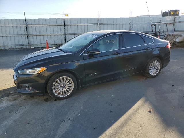 3FA6P0LUXDR220892 - 2013 FORD FUSION SE HYBRID BLACK photo 1