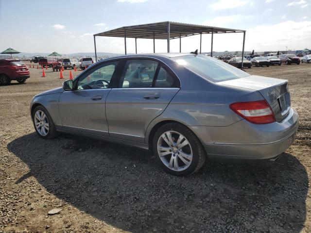 WDDGF54X68F088309 - 2008 MERCEDES-BENZ C 300 SILVER photo 2