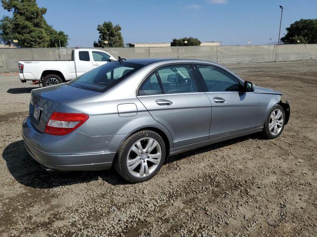 WDDGF54X68F088309 - 2008 MERCEDES-BENZ C 300 SILVER photo 3