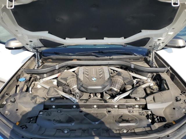5UXCX6C00M9H69155 - 2021 BMW X7 M50I WHITE photo 12