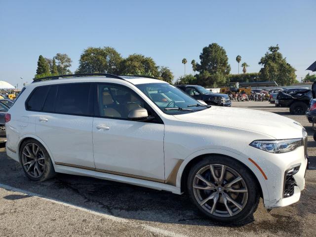 5UXCX6C00M9H69155 - 2021 BMW X7 M50I WHITE photo 4