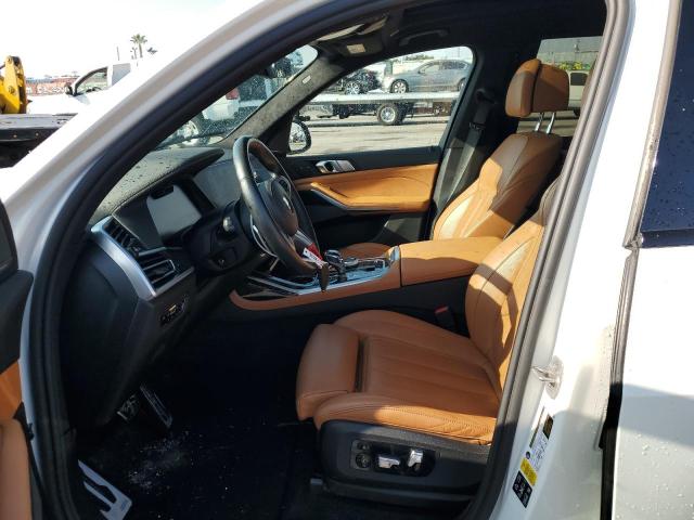 5UXCX6C00M9H69155 - 2021 BMW X7 M50I WHITE photo 7