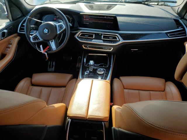 5UXCX6C00M9H69155 - 2021 BMW X7 M50I WHITE photo 8