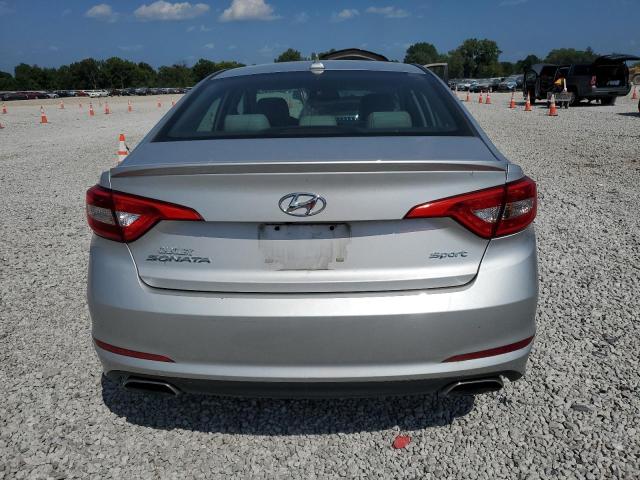 5NPE34AF4FH055764 - 2015 HYUNDAI SONATA SPORT SILVER photo 6