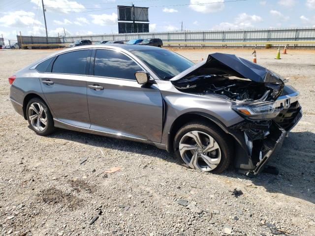 1HGCV1F56JA062023 - 2018 HONDA ACCORD EXL GRAY photo 4