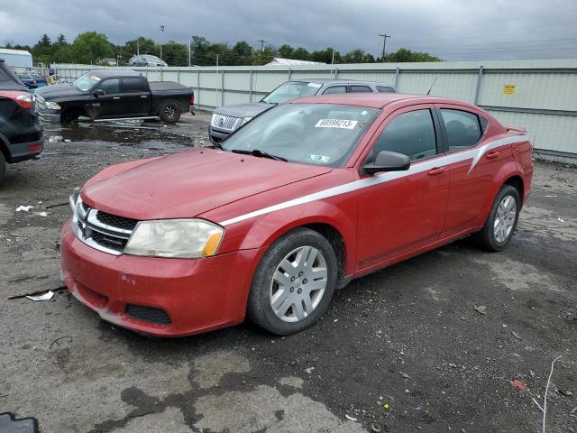 1B3BD4FB5BN546586 - 2011 DODGE AVENGER EXPRESS 红色 照片 1