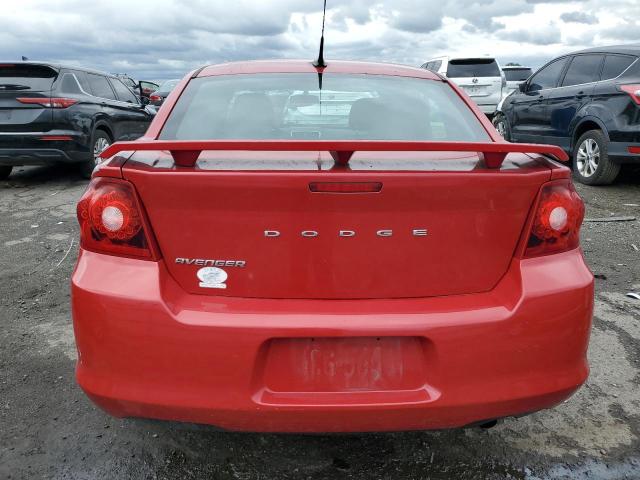 1B3BD4FB5BN546586 - 2011 DODGE AVENGER EXPRESS RED photo 6