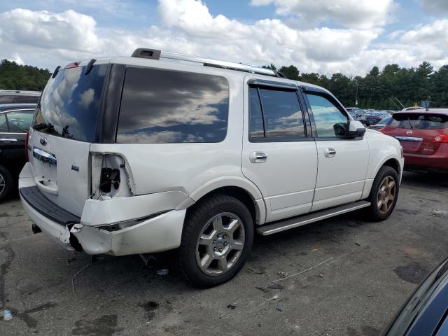 1FMJU2A52DEF26312 - 2013 FORD EXPEDITION LIMITED WHITE photo 3