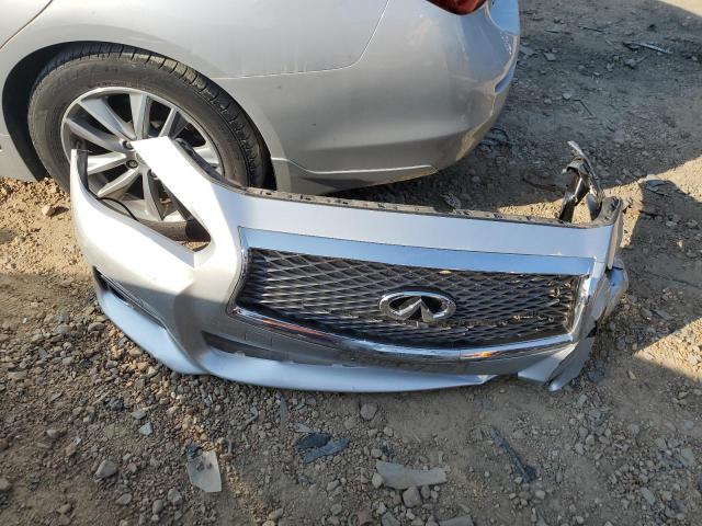 JN1BV7AR1FM412464 - 2015 INFINITI Q50 BASE SILVER photo 12