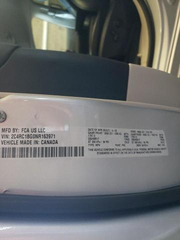 2C4RC1BG0NR163971 - 2022 CHRYSLER PACIFICA TOURING L Արծաթագույն լուսանկար 14