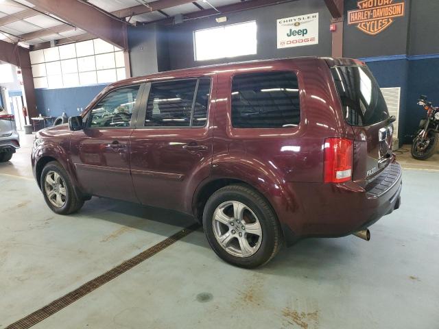 5FNYF4H56CB048133 - 2012 HONDA PILOT EXL MAROON photo 2