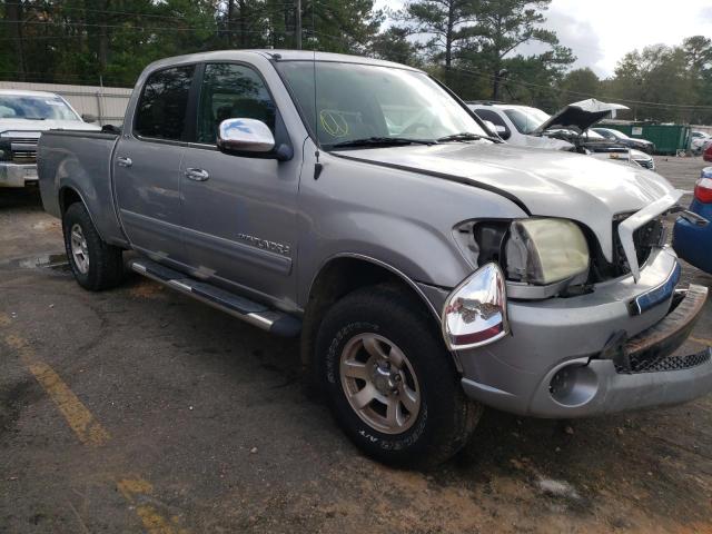 5TBET34185S471098 - 2005 TOYOTA TUNDRA DOUBLE CAB SR5 SILVER photo 4