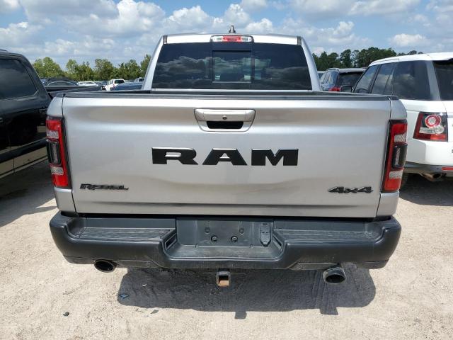 1C6SRFLTXMN619549 - 2021 RAM 1500 REBEL SILVER photo 6