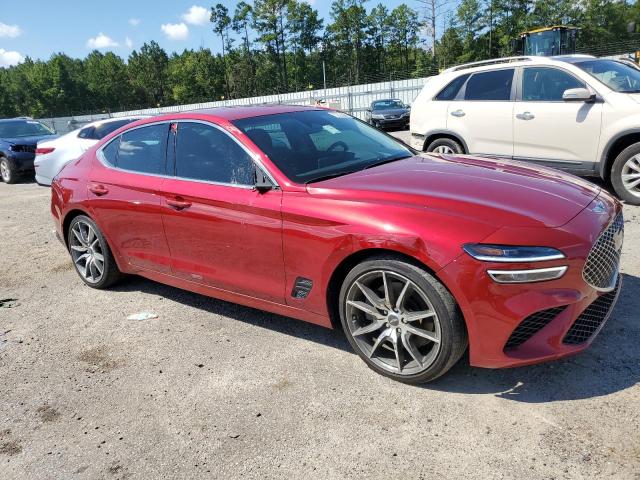 KMTG54TE1NU093790 - 2022 GENESIS G70 BASE RED photo 4