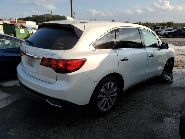 5FRYD3H4XGB018550 - 2016 ACURA MDX TECHNOLOGY WHITE photo 3