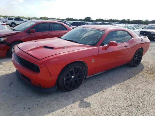 2C3CDZFJ4FH782317 - 2015 DODGE CHALLENGER R/T SCAT PACK RED photo 1