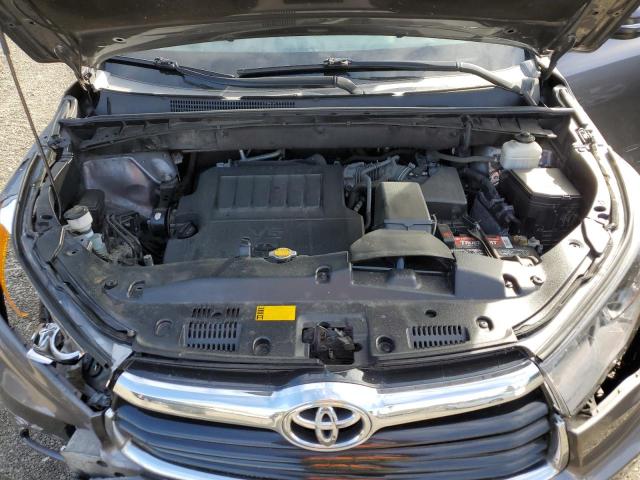 5TDJKRFHXES025606 - 2014 TOYOTA HIGHLANDER XLE Graphit Foto 12