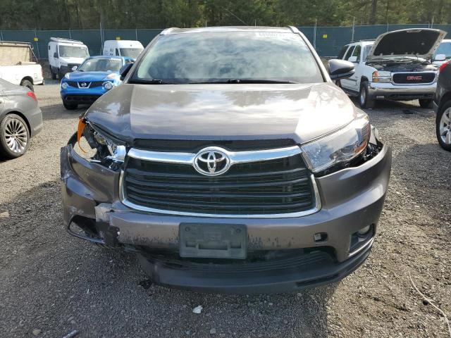 5TDJKRFHXES025606 - 2014 TOYOTA HIGHLANDER XLE Graphit Foto 5