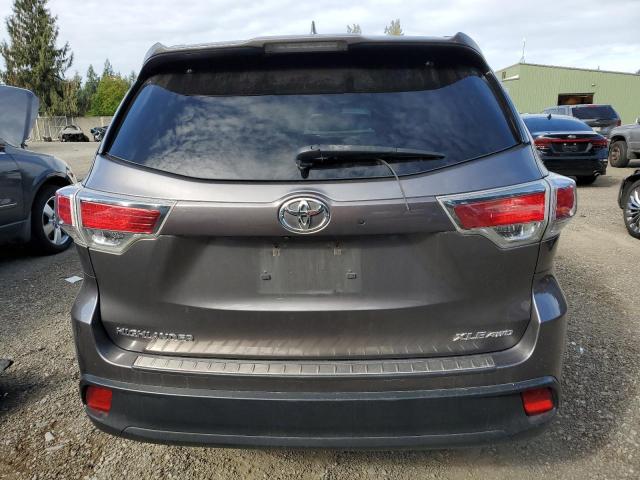 5TDJKRFHXES025606 - 2014 TOYOTA HIGHLANDER XLE Graphit Foto 6