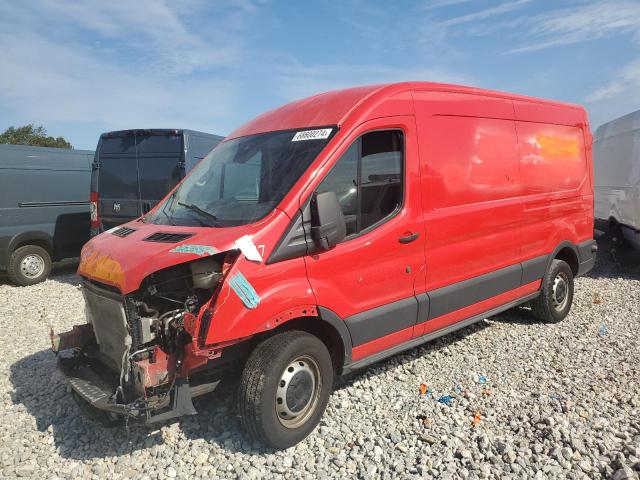 1FTYR2CM5HKB34456 - 2017 FORD TRANSIT T-250 RED photo 2