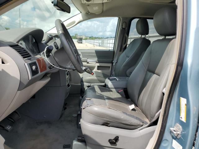 2A8HR54P78R793434 - 2008 CHRYSLER TOWN & COU TOURING Mavi foto 7