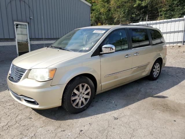 2A4RR8DG8BR610542 - 2011 CHRYSLER TOWN & COU TOURING L GOLD photo 1