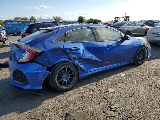 SHHFK7H5XJU217649 - 2018 HONDA CIVIC EX BLUE photo 3