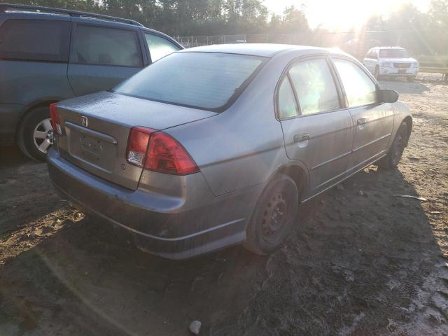 2HGES16365H568300 - 2005 HONDA CIVIC DX VP GRAY photo 3