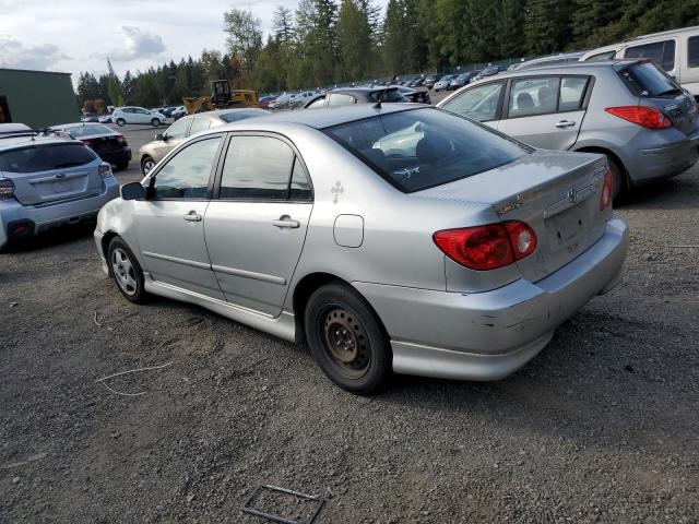 1NXBR32E53Z038308 - 2003 TOYOTA COROLLA CE GRAY photo 2