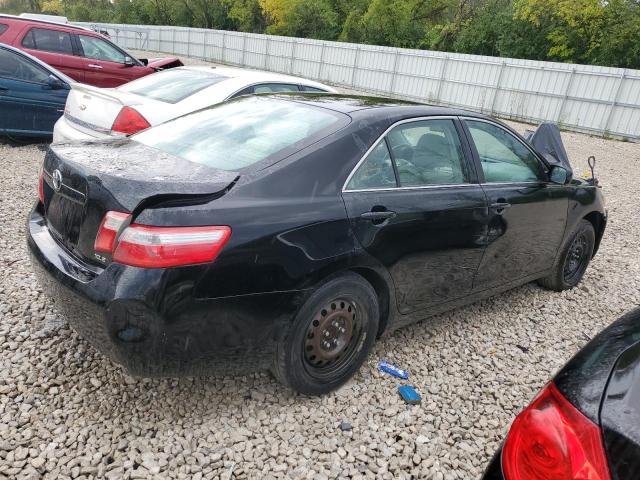 4T1BE46K07U668132 - 2007 TOYOTA CAMRY CE BLACK photo 3