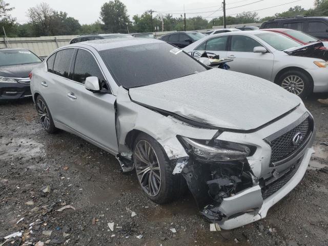 JN1FV7AR6GM451876 - 2016 INFINITI Q50 RED SPORT 400 SILVER photo 4