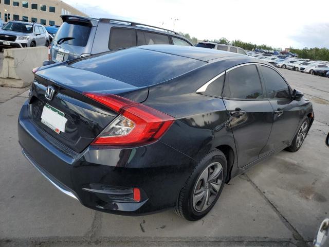 19XFC2F61KE025234 - 2019 HONDA CIVIC LX BLACK photo 3