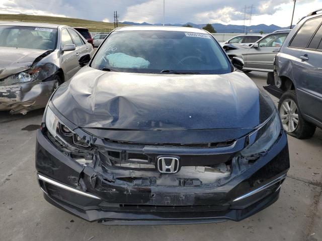 19XFC2F61KE025234 - 2019 HONDA CIVIC LX BLACK photo 5