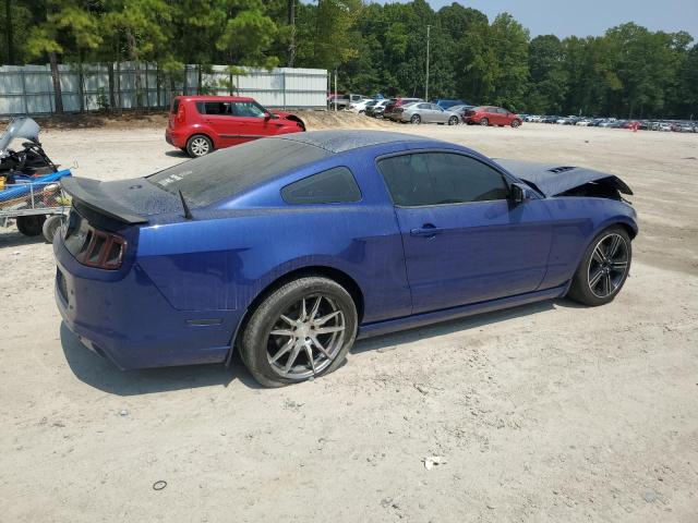 1ZVBP8CFXE5308237 - 2014 FORD MUSTANG GT BLUE photo 3