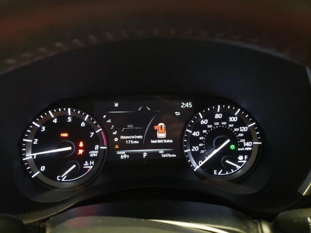 5TDGZRBH8LS513218 - 2020 TOYOTA HIGHLANDER XLE GRAY photo 9