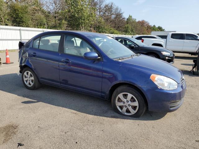 KMHCN4AC8AU492457 - 2010 HYUNDAI ACCENT GLS BLUE photo 4