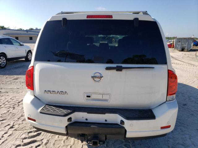 5N1AA0ND5CN604272 - 2012 NISSAN ARMADA SV WHITE photo 6