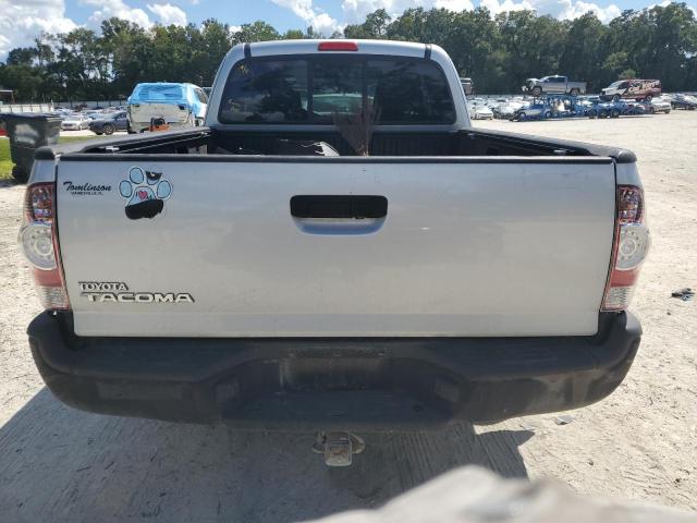 5TETX22N69Z621477 - 2009 TOYOTA TACOMA ACCESS CAB ვერცხლისფერი ფოტო 6