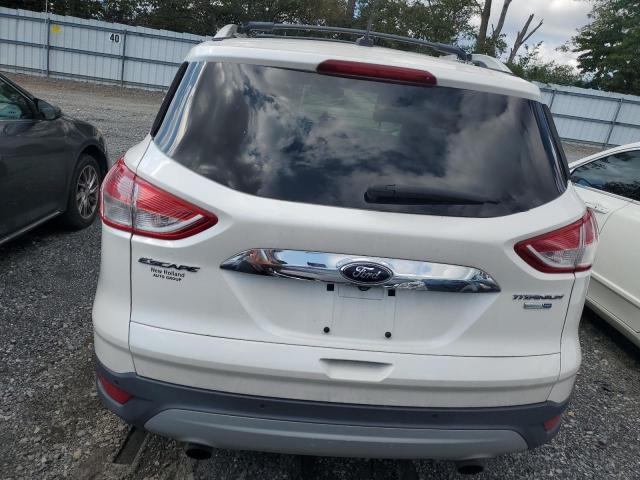 1FMCU9J98EUB75546 - 2014 FORD ESCAPE TITANIUM WHITE photo 6