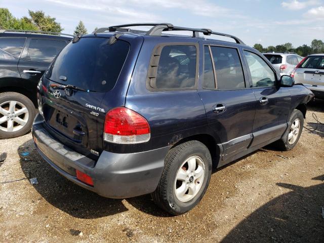 KM8SC73E65U882156 - 2005 HYUNDAI SANTA FE GLS BLUE photo 3