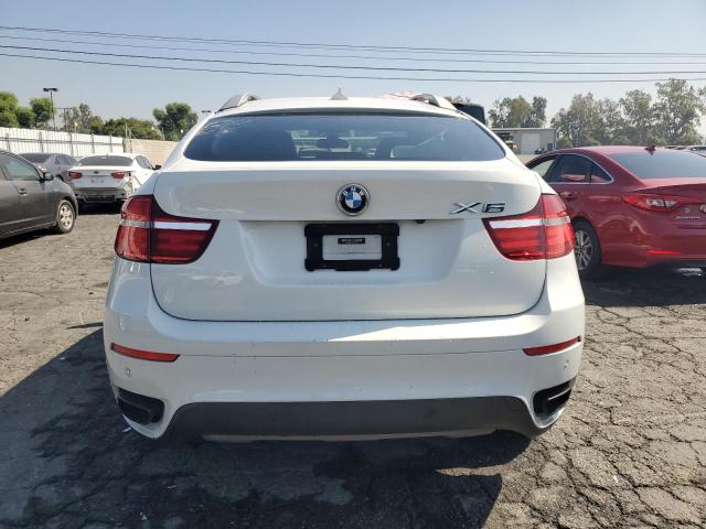 5UXFG8C54EL592454 - 2014 BMW X6 XDRIVE50I WHITE photo 6