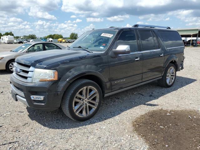 1FMJK1LT0FEF20474 - 2015 FORD EXPEDITION EL PLATINUM CHARCOAL photo 1