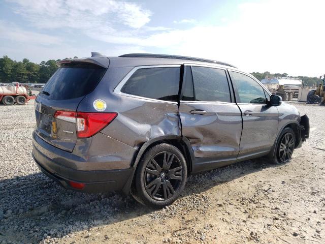 5FNYF5H28NB009722 - 2022 HONDA PILOT SE GRAY photo 3