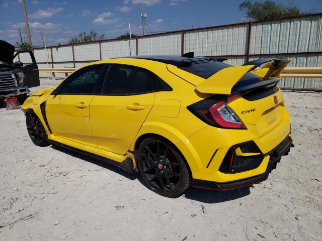 SHHFK8G07MU203577 - 2021 HONDA CIVIC TYPE-R LIMITED EDITION YELLOW photo 2